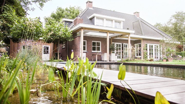 Tuinontwerp villatuin Vught