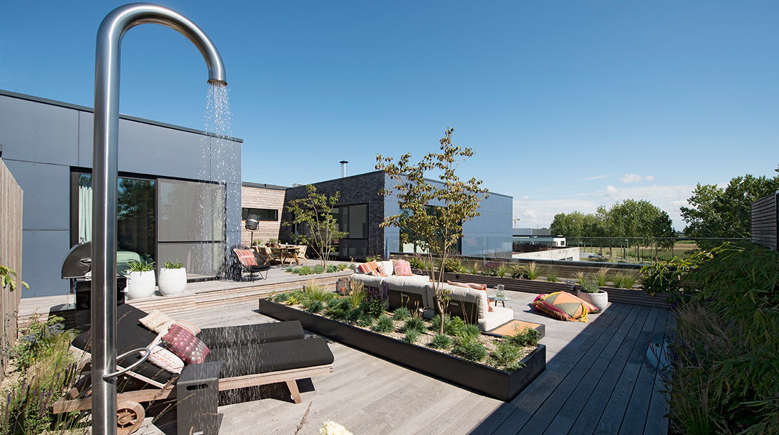 tuinarchitect knokke dakterras