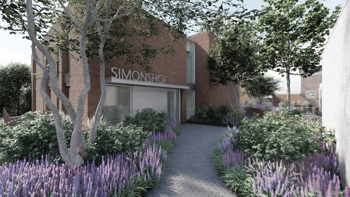 Ontwerp zorgtuin Simonshof Tilburg